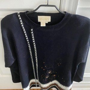 Vintage  80 s  Belldini     ladies  sweater L size.
